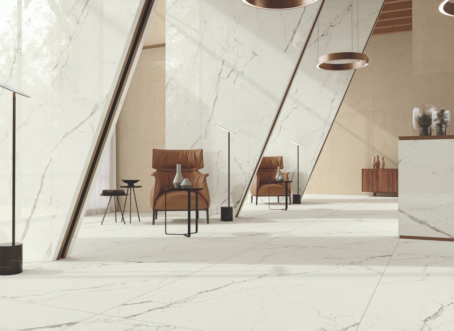 Statuario Caldo: Interpretation of timeless marble